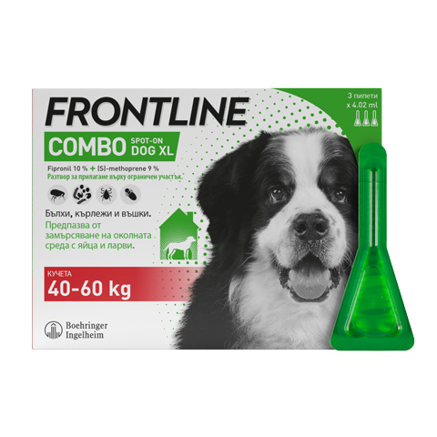 Frontline combo dog XL front