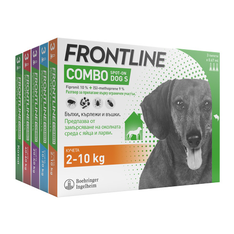 Frontline Combo Dog range